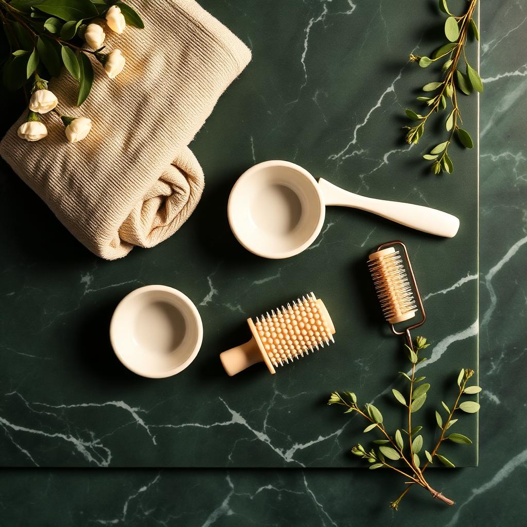Lua Refresh essential head spa experience with warm compress
